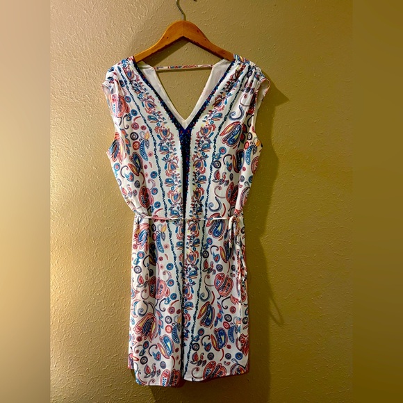 Paisley dress.  Size large. - Picture 6 of 8